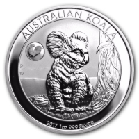 Australien - 1 AUD Koala 2017 - 1 Oz Silber Privy Hahn