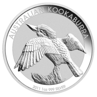 Australien - 1 AUD Kookaburra 2011 - 1 Oz Silber