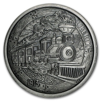 USA - Hobo Nickel The Train - 5 Oz Silber