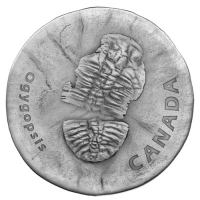 Kanada - 20 CAD Ogygopsis 2017 - 1 Oz Silber