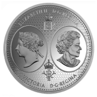 Kanada - 100 CAD Medaille zu 150 Jahre Kanada - 10 Oz Silber