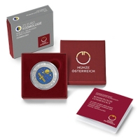 Österreich - 25 Euro Niob Serie Kosmologie 2015 - Silber-Niob Münze