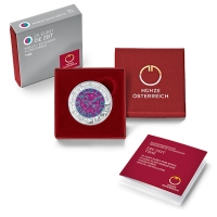 Österreich - 25 Euro Niob Serie Die Zeit 2016 - Silber-Niob Münze