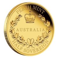 Australien - 15 AUD Half Sovereign 2017 - Gold PP