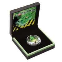 Tuvalu - 1 TVD Ghostbusters Slimer - 1 Oz Silber