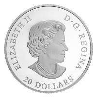 Kanada - 20 CAD 50 Jahre Orden von Kanada 2017 - 1 Oz Silber PP