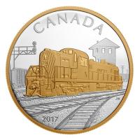 Kanada - 20 CAD Lokomotive RS 20 - 1 Oz Silber