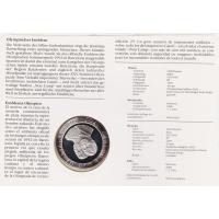 Numisbrief - Olympiade Barcelona 1992 - Briefmarke + Silbermnze