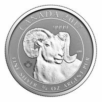 Kanada - 2 CAD Big Horn Sheep 2017 - 3/4 Oz Silber