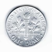 USA - 0,10 USD One Dime Roosevelt (1946-1965) - Silbermnze