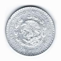 Mexiko - 1 Peso Jose Morelos (Diverse) - Silbermnze