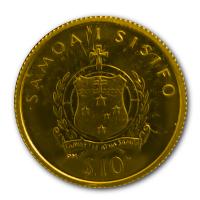 Samoa - 10 Dollar Olympiade 1996 - 1/25 Oz Gold