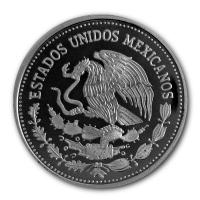 Mexiko - 25 Pesos WM1986 PreKolumbien - 1/4 Oz Silber PP