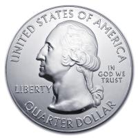 USA - 0,25 USD New Jersey Ellis Island 2017 - 5 Oz Silber