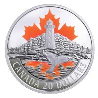 Kanada - 20 CAD Kstenserie Atlantikkste 2017 - 1 Oz Silber