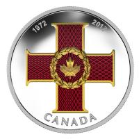 Kanada - 20 CAD 45 Jahre Cross of Valour 2017 - 1 Oz Silber PP