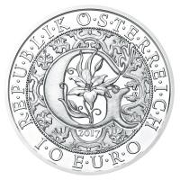 sterreich - 10 Euro Verkndigungsengel Gabriel - Silber HGH