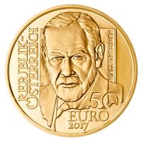 Österreich - 50 EUR Sigmund Freud 2017 - 1/4 Oz Gold