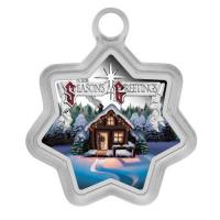 Australien - 1 AUD Weihnachtshütte 2017 - 1 Oz Silber