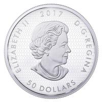 Kanada - 50 CAD Monarchfalter 2017 - 3 Oz Silber