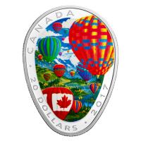 Kanada - 20 CAD Heiluftballone 2017 - 1 Oz Silber PP