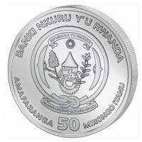 Ruanda - 50 RWF Nautische Unze Santa Maria 2017 - 1 Oz Silber