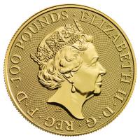 Großbritannien - 100 GBP Lunar Hund 2018 - 1 Oz Gold