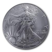 USA - 1 USD Silver Eagle 2001 - 1 Oz Silber