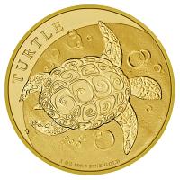 Niue - 250 NZD Turtle 2017 - 1 Oz Gold