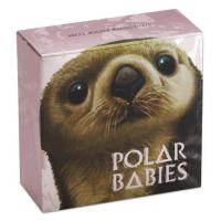 Tuvalu - 0,5 TVD Polar Babies Otter 2017 - 1/2 Oz Silber