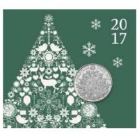 Grobritannien - 5 GBP Weihnachtsbaum 2017 - Sammlermnze