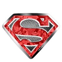 Kanada - 100 CAD Supermans Shield 2017 - 10 Oz Silber 