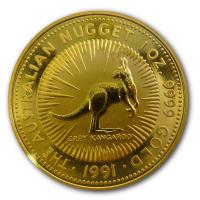 Australien - 100 AUD Knguru 1991 - 1 Oz Gold