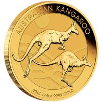 Australien - 25 AUD Knguru 2018 - 1/4 Oz Gold