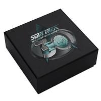 Tuvalu - 2 TVD Star Trek Commander Worf 2017 - 2 Oz Silber