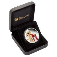 Tuvalu - 0,5 TVD Baby Dog/Hund 2018 - 1/2 Oz Silber