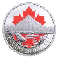 Kanada - 20 CAD Kstenserie Arktikkste 2017 - 1 Oz Silber