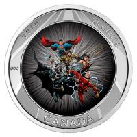 Kanada - 0,25 CAD Justice League - 3D Coin 2 Trading Cards