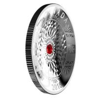 Kanada - 25 CAD Weihnachtsornamente 2018 - 1 Oz Silber