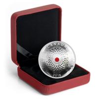 Kanada - 25 CAD Weihnachtsornamente 2018 - 1 Oz Silber
