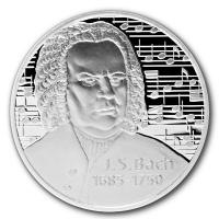 Deutschland - Johann Sebastian Bach - 1 Oz Silber