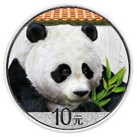 China - 10 Yuan Panda 2018 - 30g Silber Color