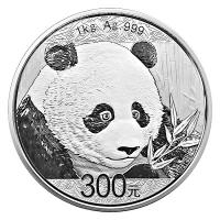 China - 300 Yuan Panda 2018 - 1 KG Silber PP