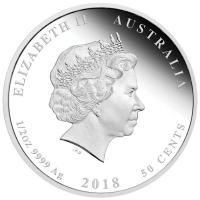 Australien - 0,5 AUD New Born Baby 2018 - 1/2 Oz Silber