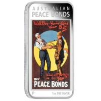 Australien - 1 AUD WW1 Friedensanleihen 2018 - 1 Oz Silber