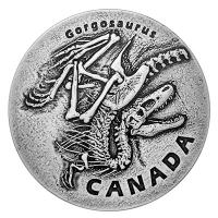 Kanada - 20 CAD Gorgosaurus 2018 - 1 Oz Silber