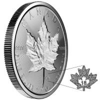 Kanada - 5 CAD Incuse Maple Leaf 2018 - 1 Oz Silber