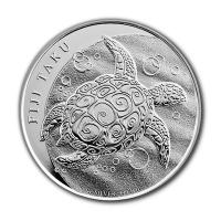 Fiji - 2 FJD Taku Schildkröte 2011 - 1 Oz Silber