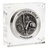 Australien - 60 AUD Koala 2018 - 2 KG Silber HR Antik Finish