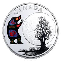 Kanada - 3 CAD Weisheiten: Bear Moon - Silber Proof